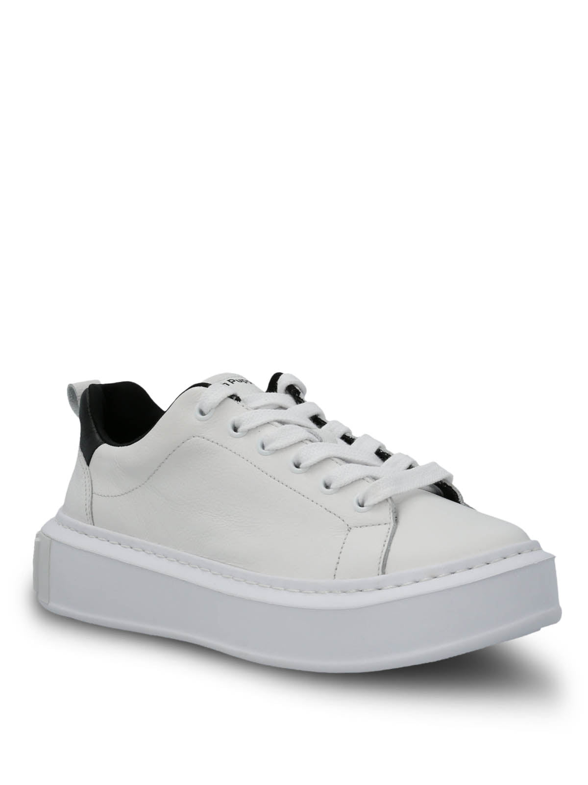Zapatilla Cuero Mujer Badajoz Blanca
