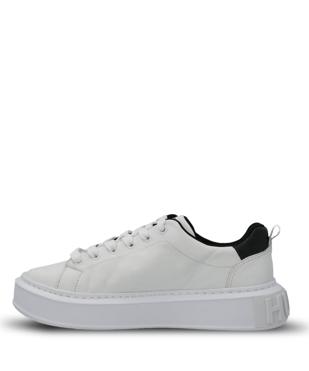 Zapatilla Cuero Mujer Badajoz Blanca