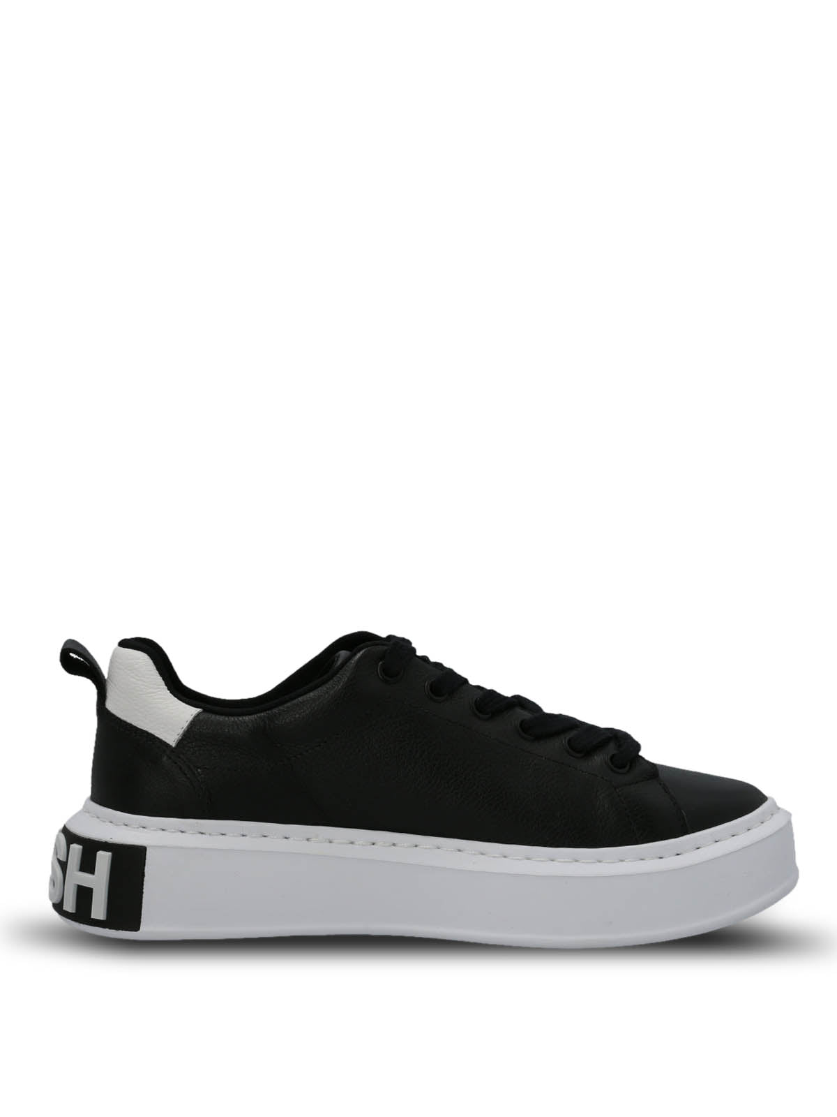 Zapatilla Cuero Mujer Badajoz Negra