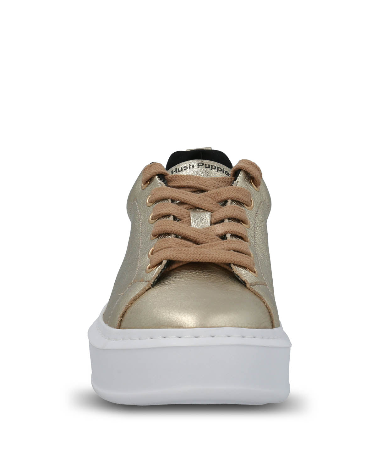 Zapatilla Cuero Mujer Badajoz Dorada