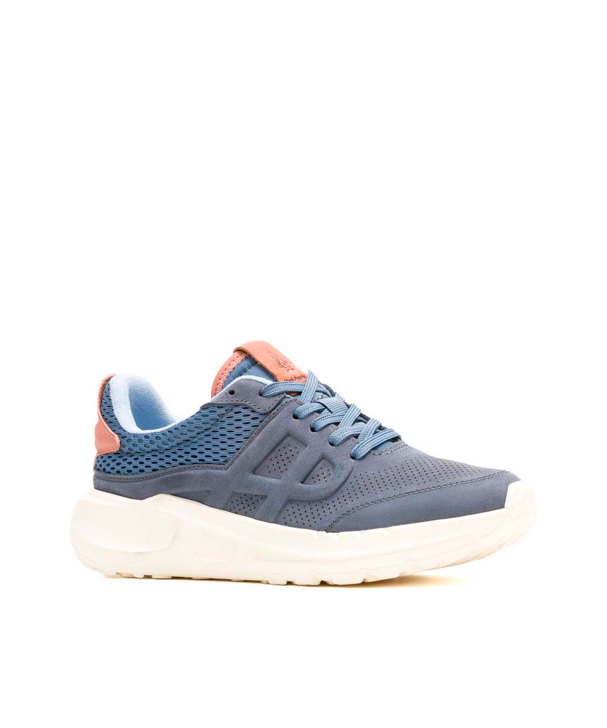 Zapatilla Cuero Mujer Seventy8 Lthr Runner Azul Hush