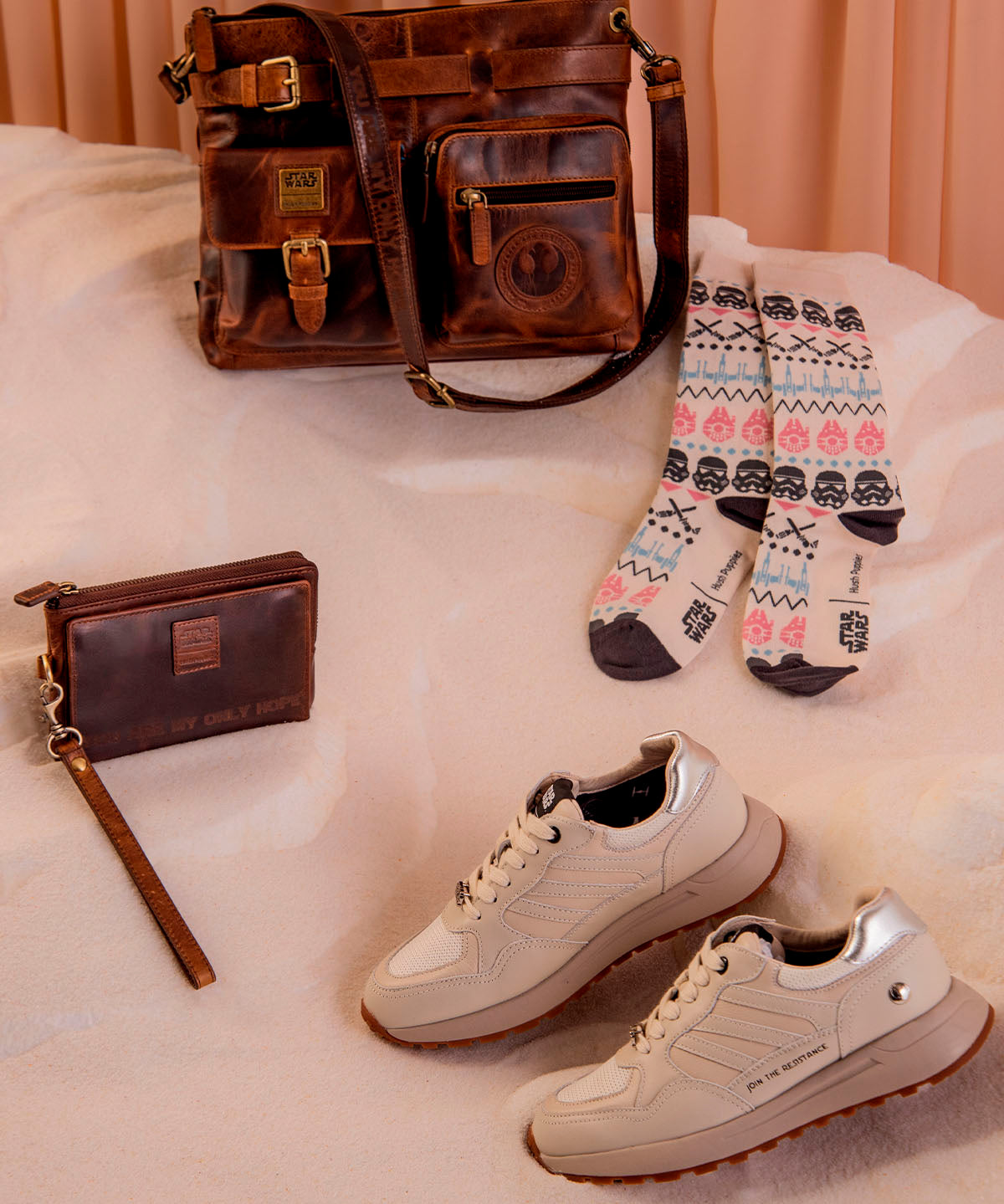 Zapatilla Mujer Star Wars Leia Blanco