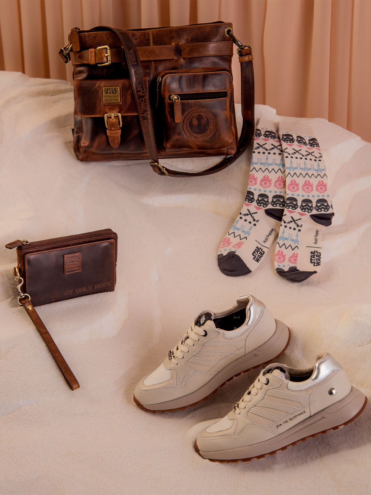 Zapatilla Mujer Star Wars Leia Blanco