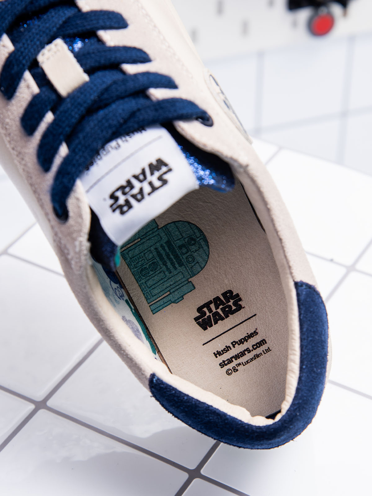 Zapatilla Mujer Star Wars R2-D2 Blanco | Hush Puppies