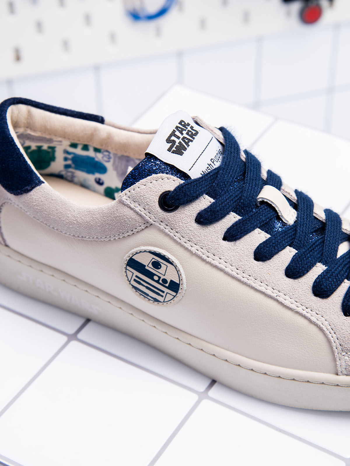 Zapatilla Mujer Star Wars R2-D2 Blanco | Hush Puppies
