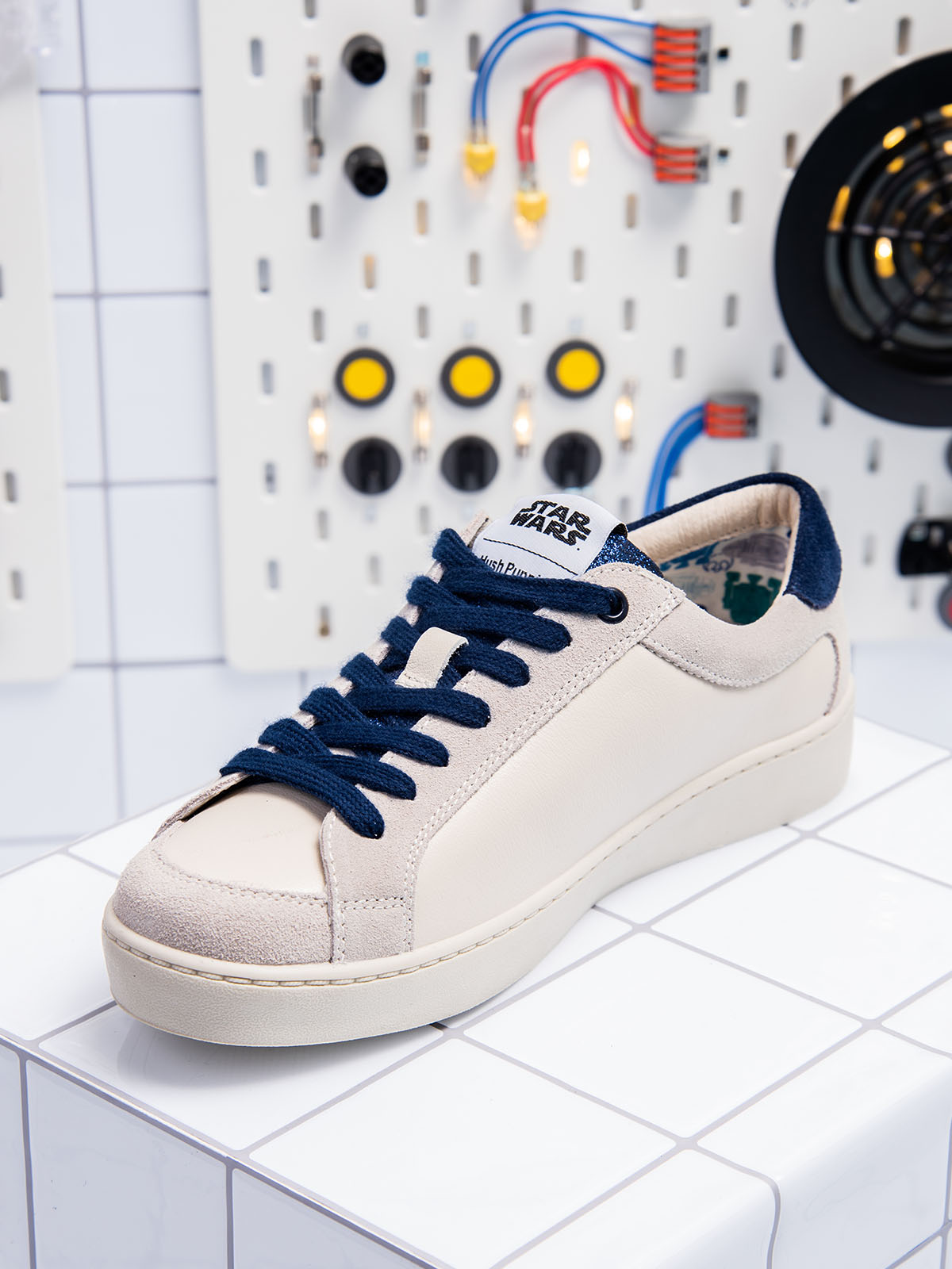 Zapatilla Mujer Star Wars R2-D2 Blanco | Hush Puppies