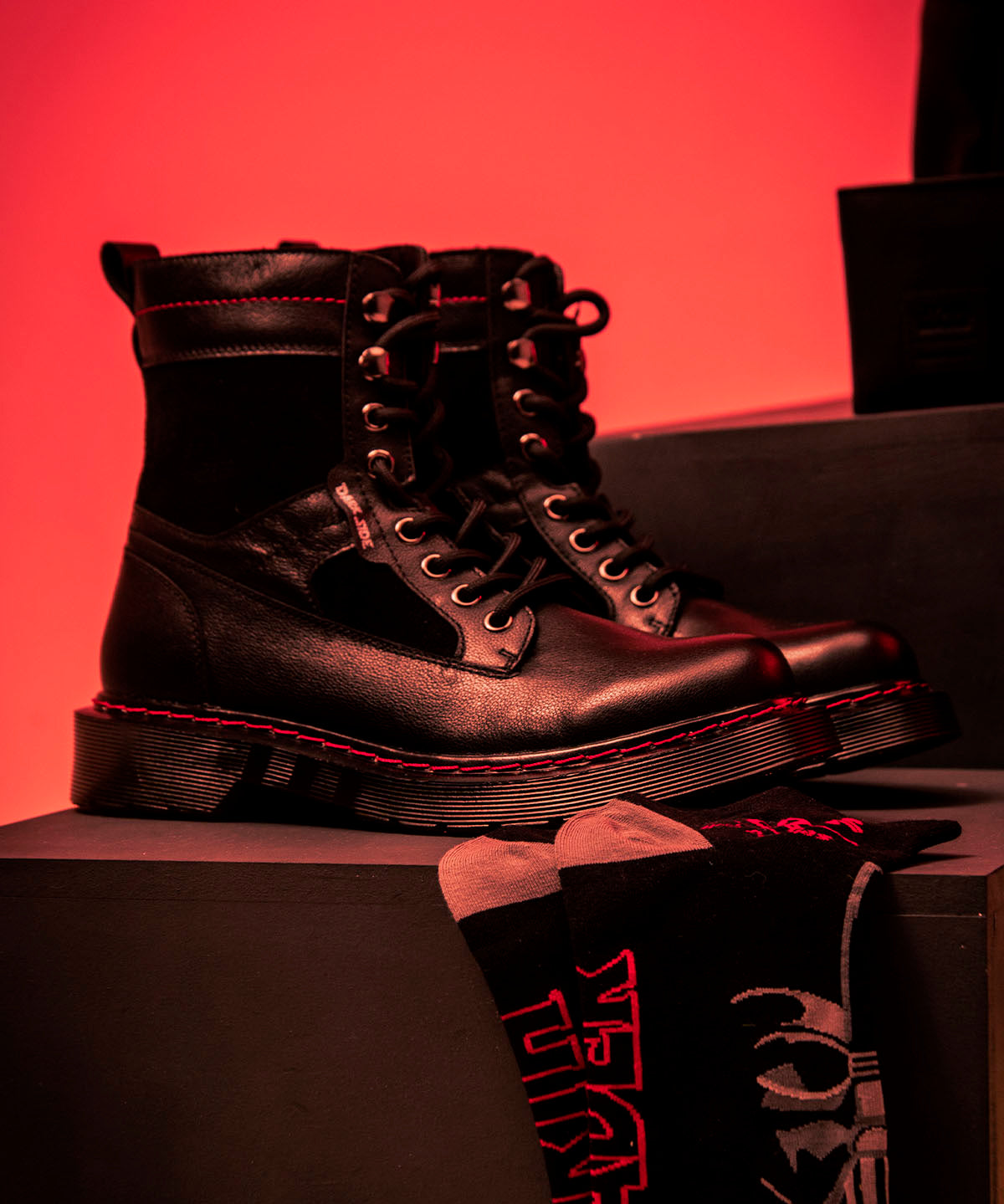 Botin Mujer Star Wars Darth Vader Negro