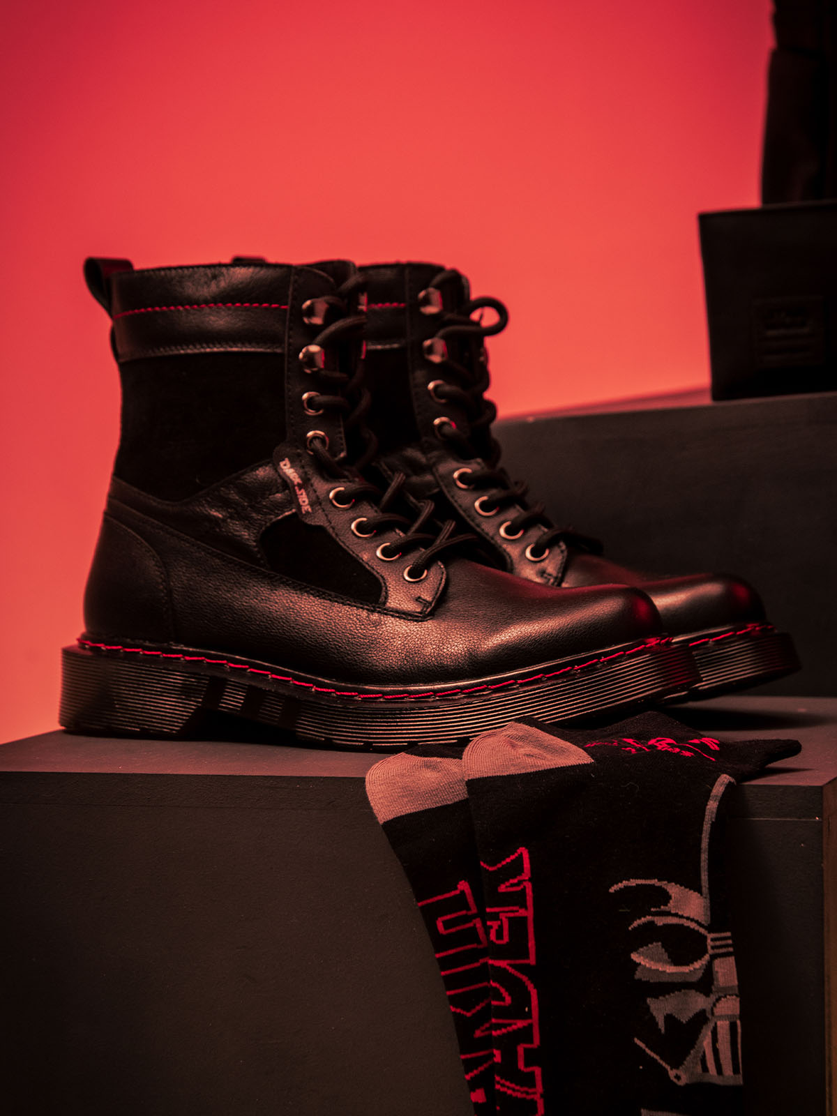 Botin Mujer Star Wars Darth Vader Negro