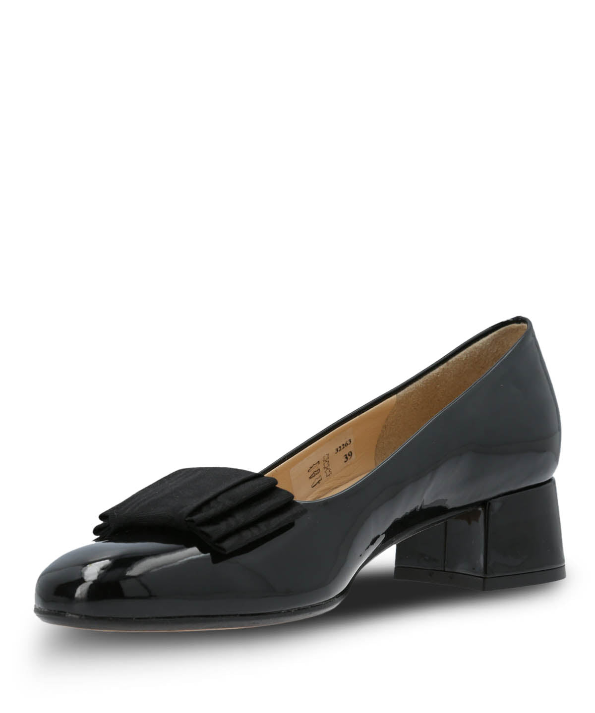 Zapato Mujer Brunate Cuero Corato Negro
