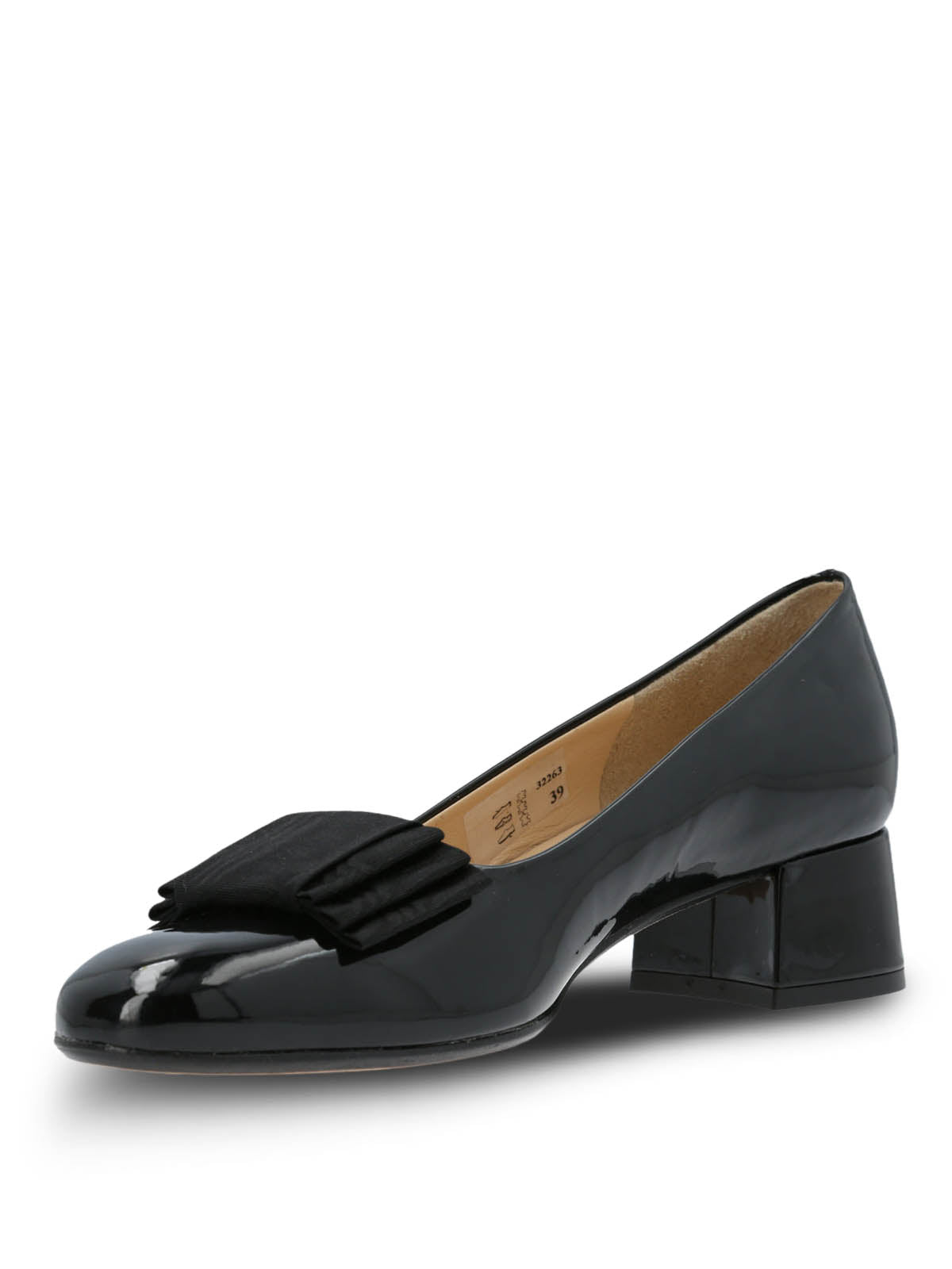 Zapato Mujer Brunate Cuero Corato Negro