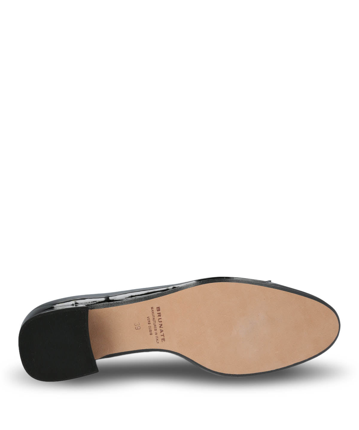 Zapato Mujer Brunate Cuero Corato Negro