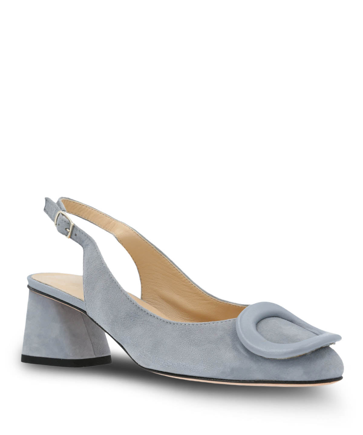 Zapato Brunate Mujer Cuero Predosa Celeste Hush Puppies