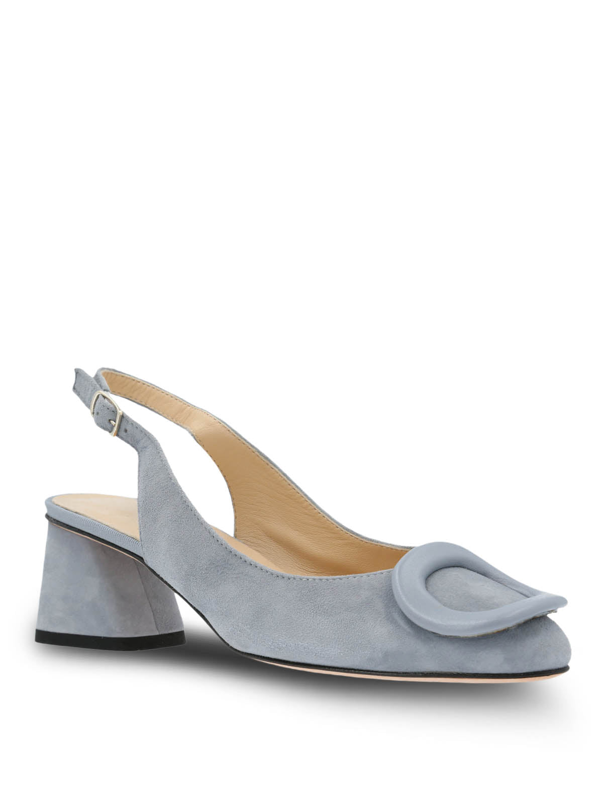 Zapato Brunate Mujer Cuero Predosa Celeste Hush Puppies