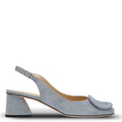 Zapato Brunate Mujer Cuero Predosa Celeste Hush Puppies