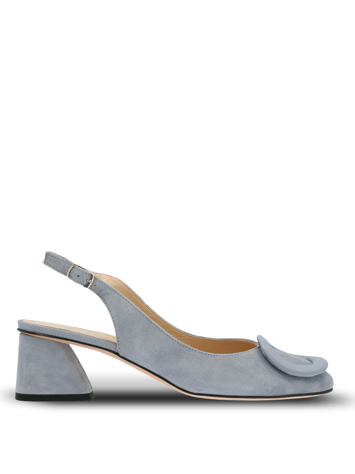 Zapato Brunate Mujer Cuero Predosa Celeste Hush Puppies