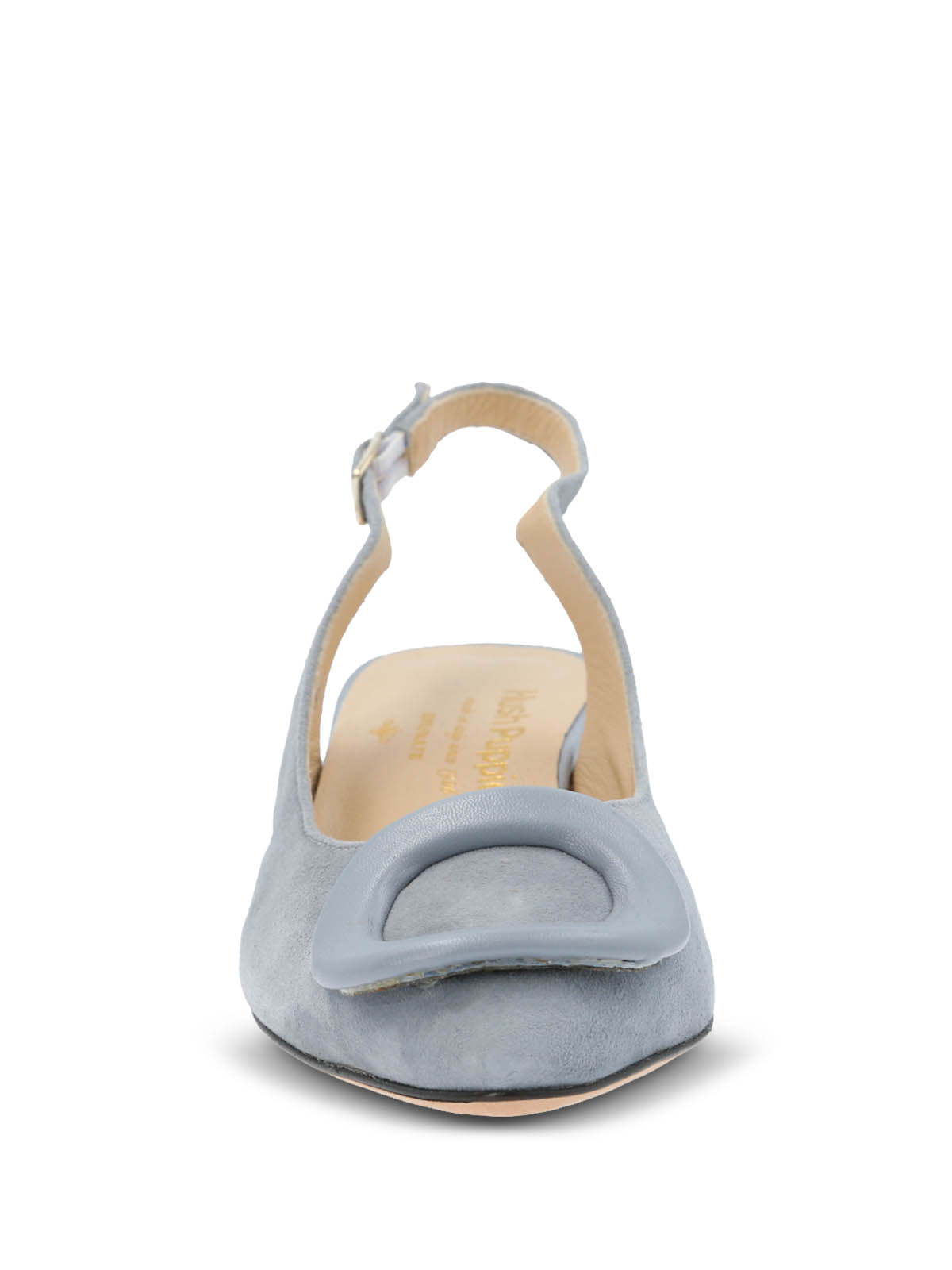 Zapato Brunate Mujer Cuero Predosa Celeste Hush Puppies