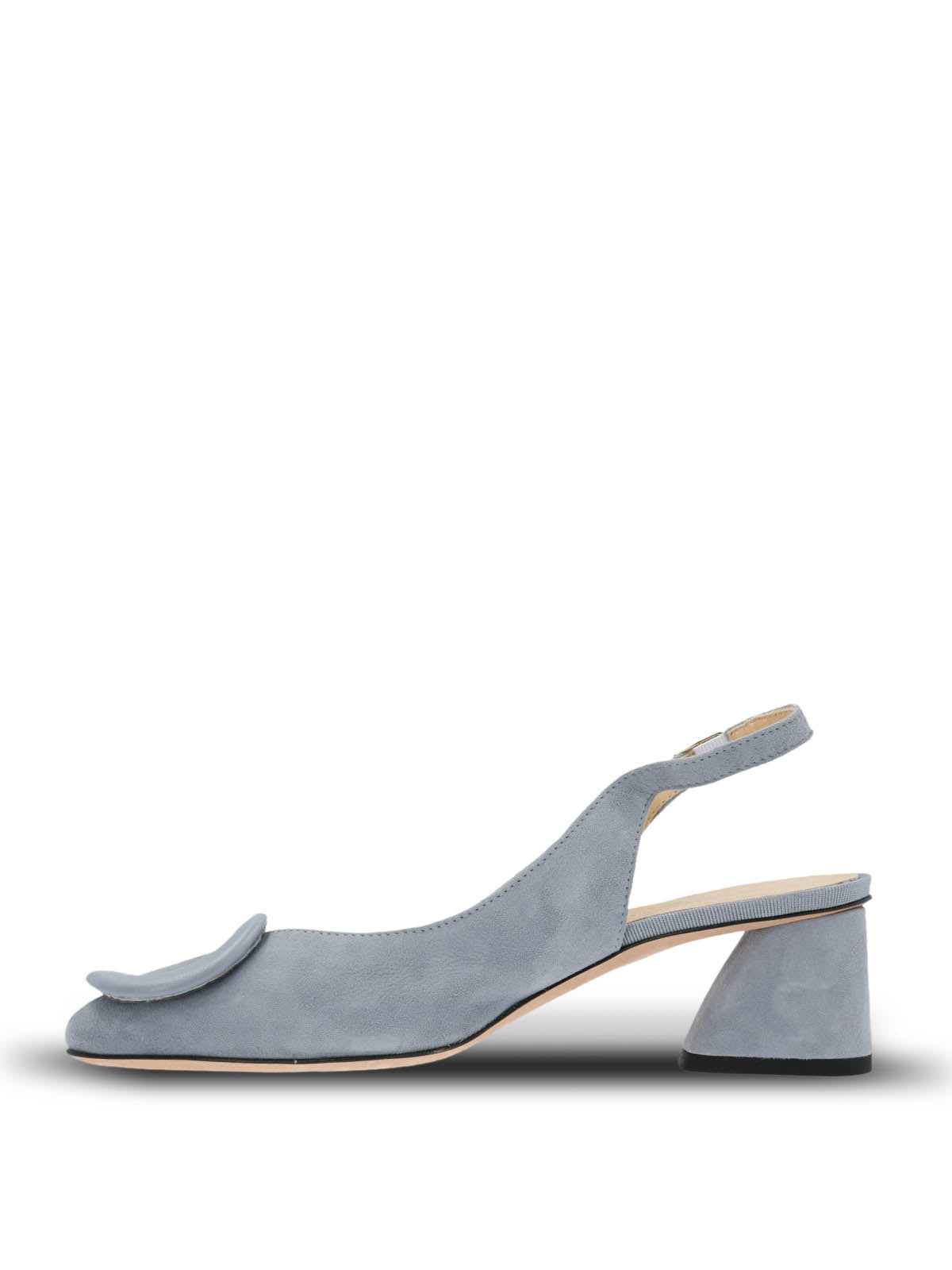 Zapato Brunate Mujer Cuero Predosa Celeste Hush Puppies
