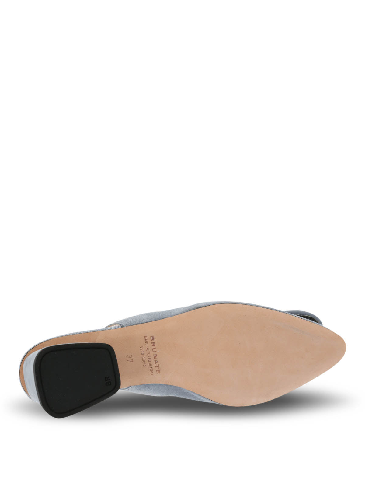 Zapato Brunate Mujer Cuero Predosa Celeste Hush Puppies