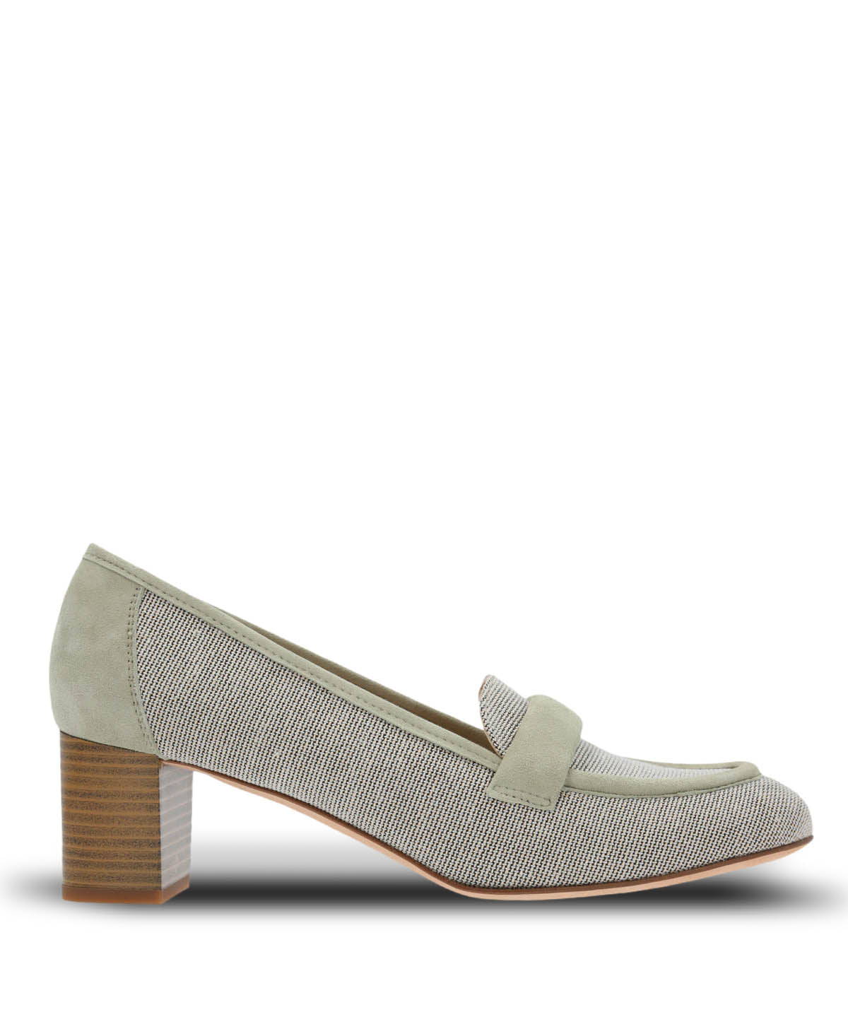 Zapato Brunate Mujer Cuero Lazzaro Gris Hush Puppies