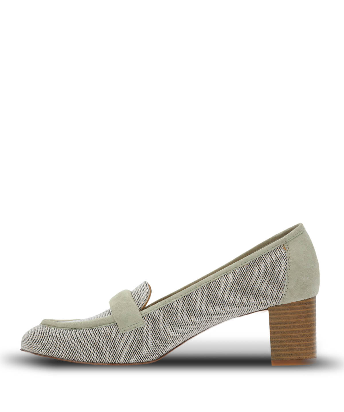 Zapato Brunate Mujer Cuero Lazzaro Gris Hush Puppies