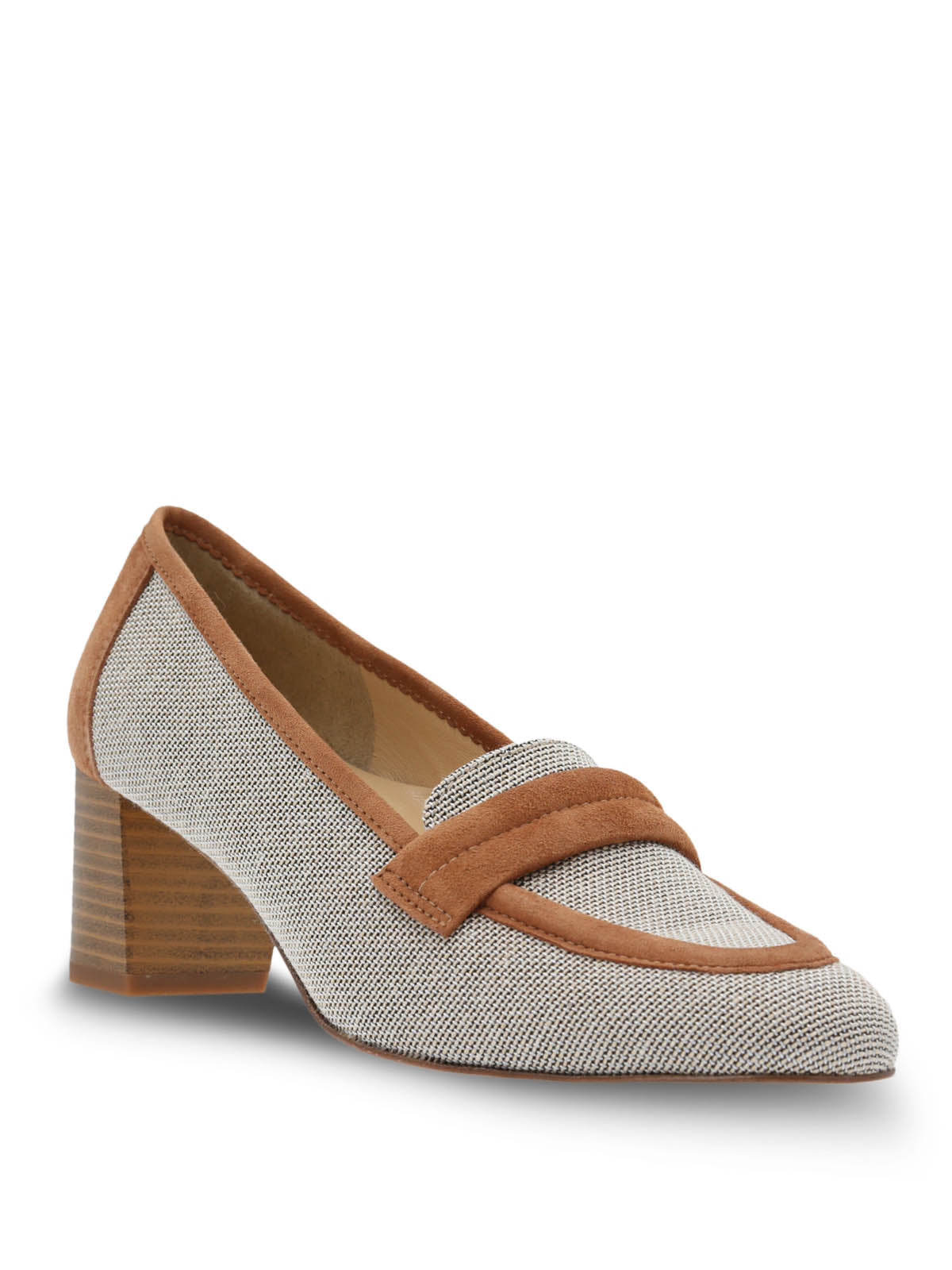 Zapato Brunate Mujer Cuero Lazzaro Café Hush Puppies