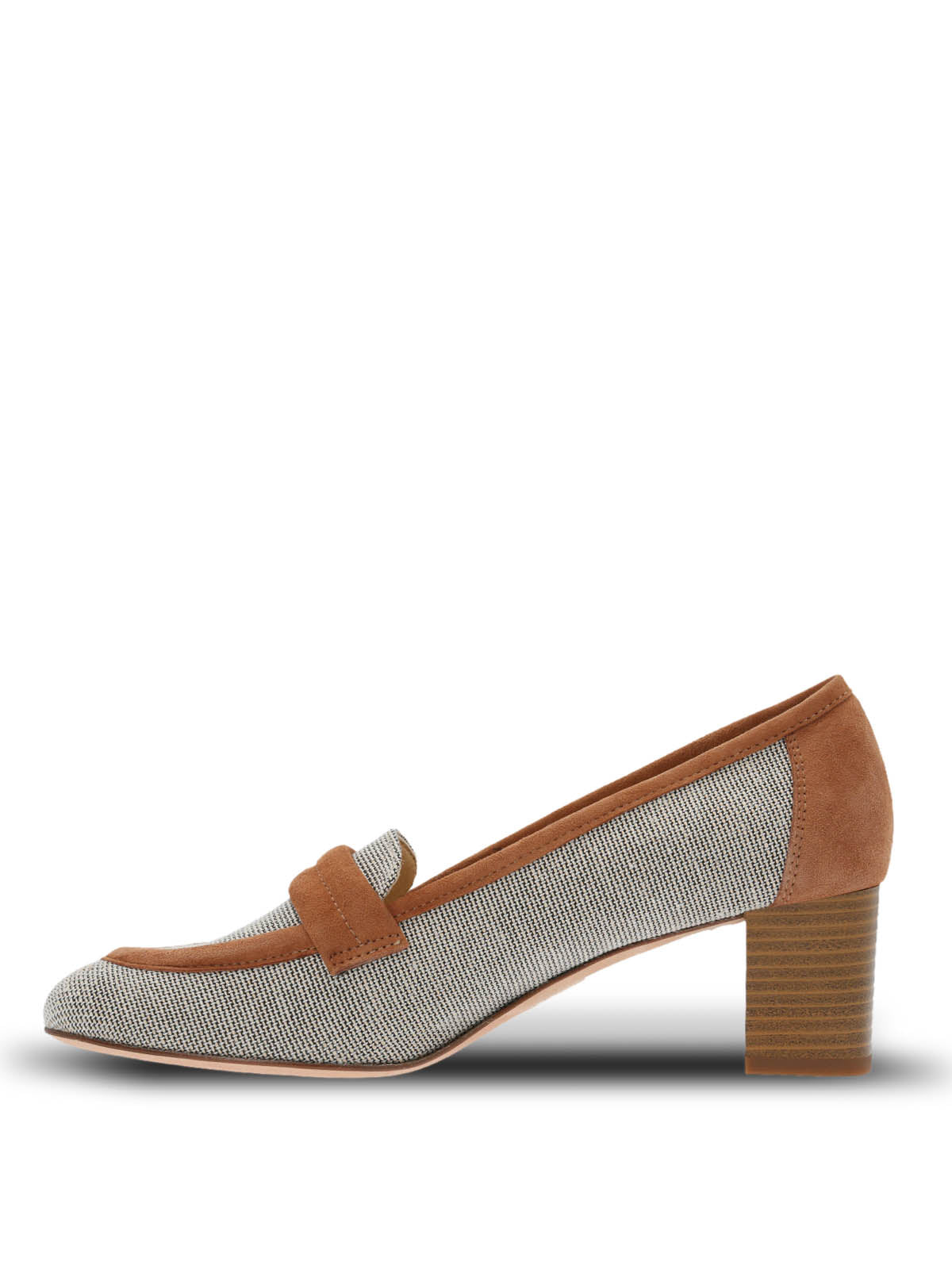 Zapato Brunate Mujer Cuero Lazzaro Café Hush Puppies