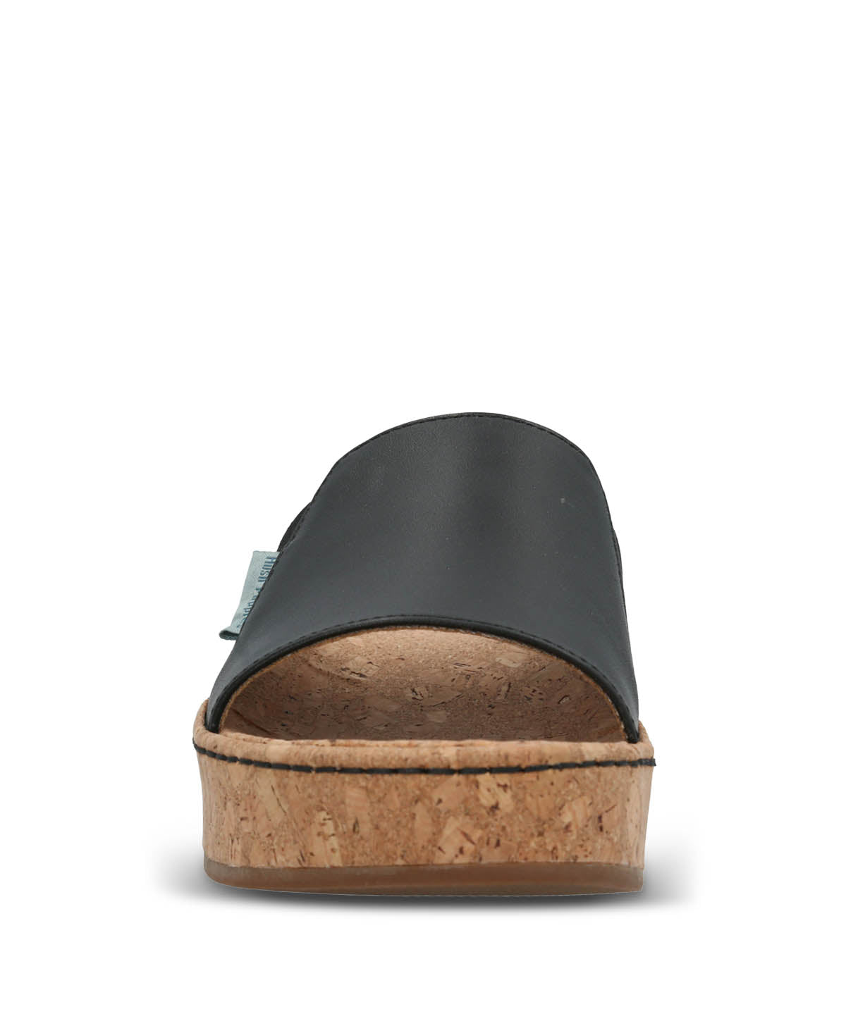 Sandalia Cuero Mujer Corla Negra Hush Puppies