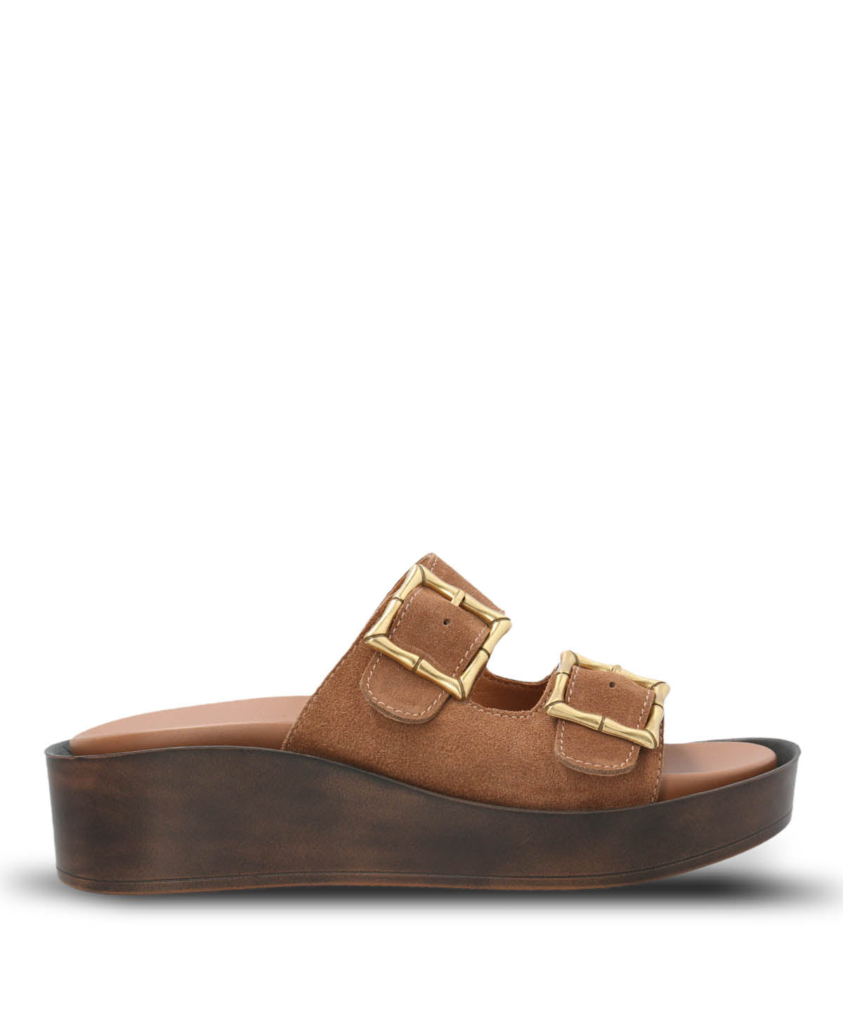 Sandalia Cuero Mujer Tabitha Café Hush Puppies