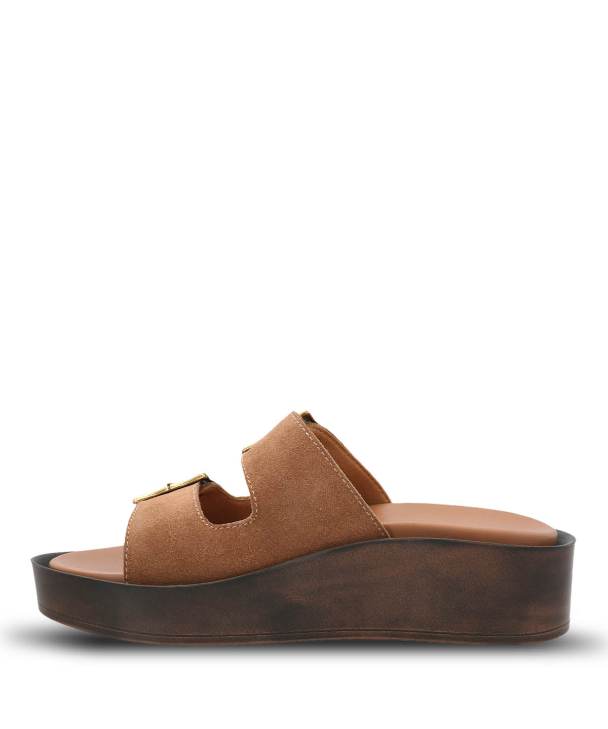 Sandalia Cuero Mujer Tabitha Café Hush Puppies