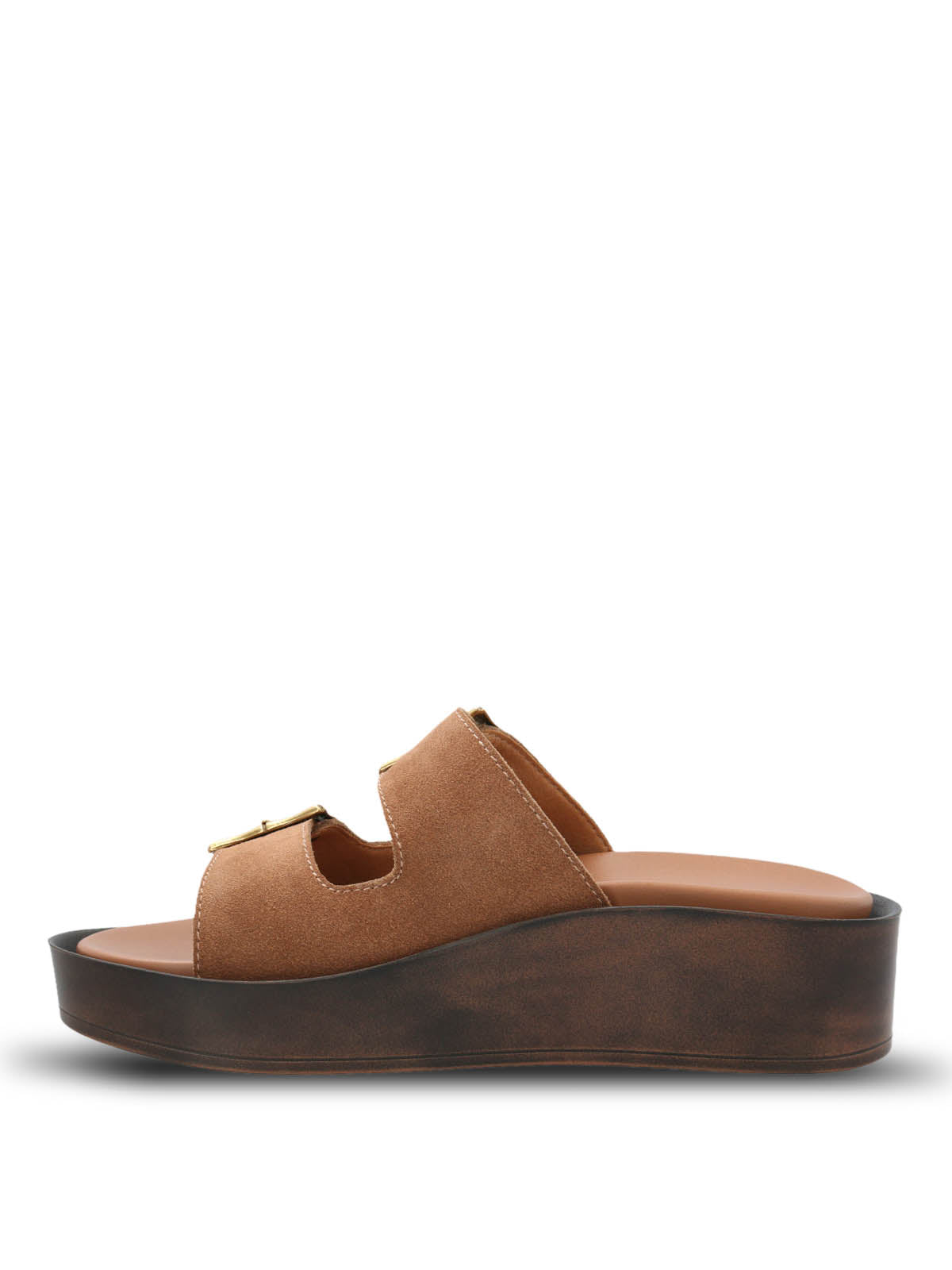 Sandalia Cuero Mujer Tabitha Café Hush Puppies
