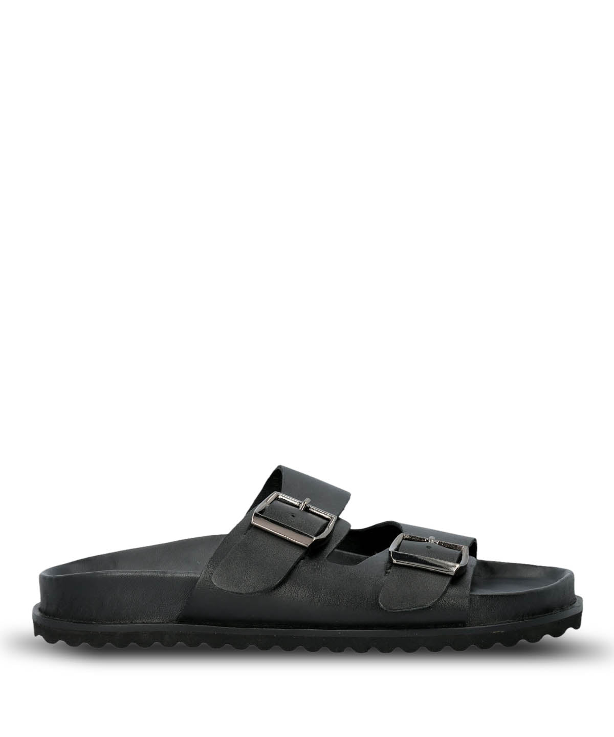 Sandalia Cuero Mujer Varana Negra Hush Puppies | Hush Puppies