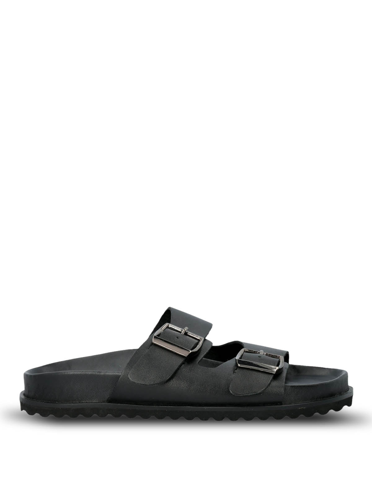 Sandalia Cuero Mujer Varana Negra Hush Puppies | Hush Puppies