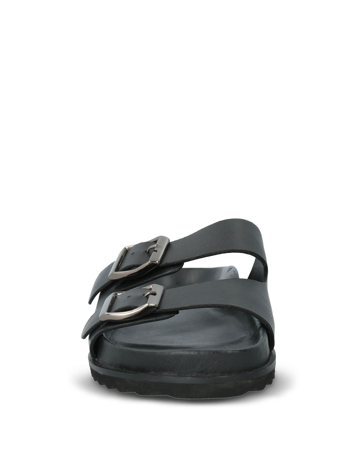 Sandalia Cuero Mujer Varana Negra Hush Puppies | Hush Puppies