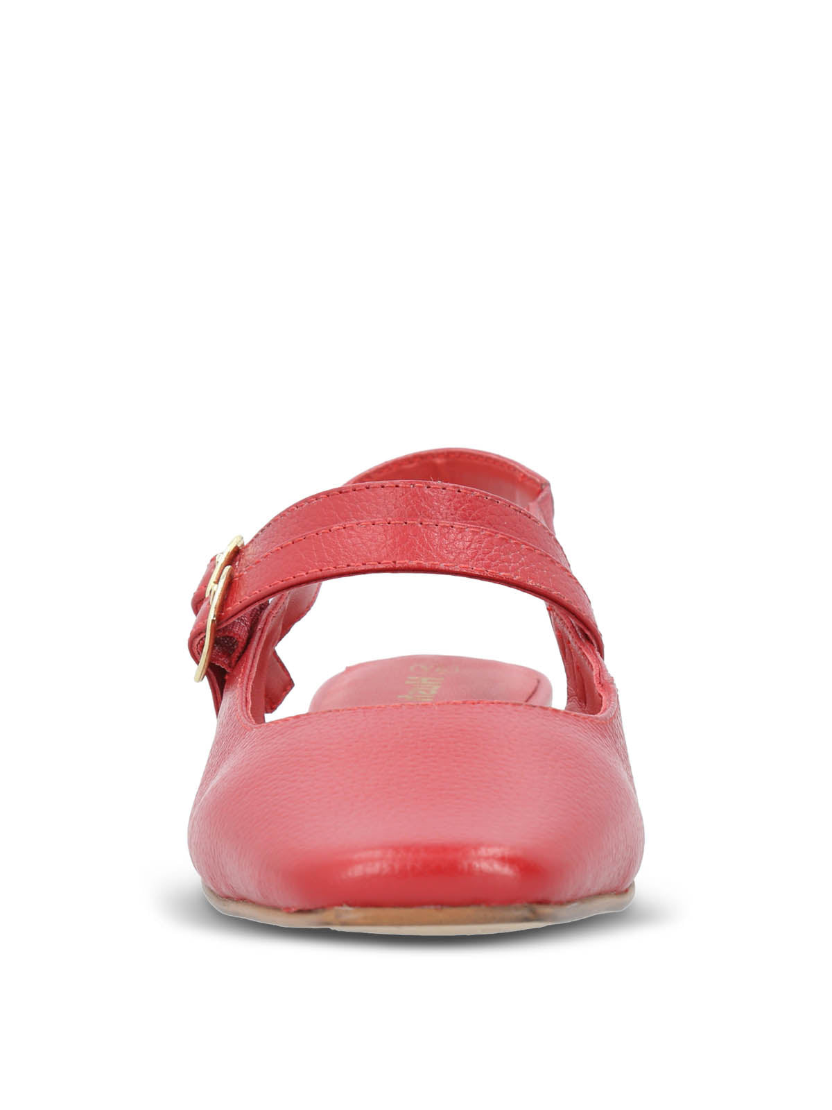 Ballerina Cuero Mujer Clementine Roja Hush Puppies