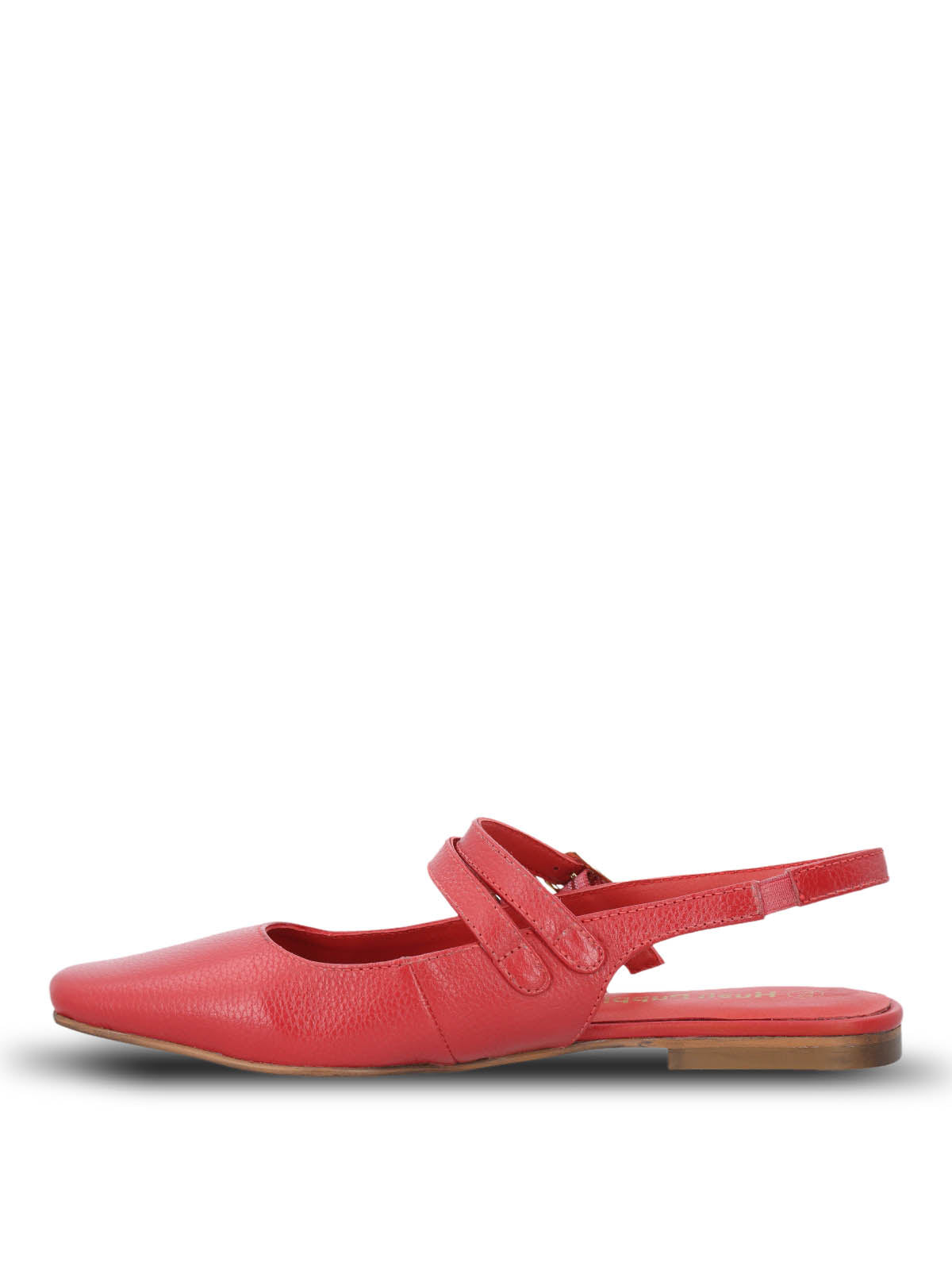 Ballerina Cuero Mujer Clementine Roja Hush Puppies