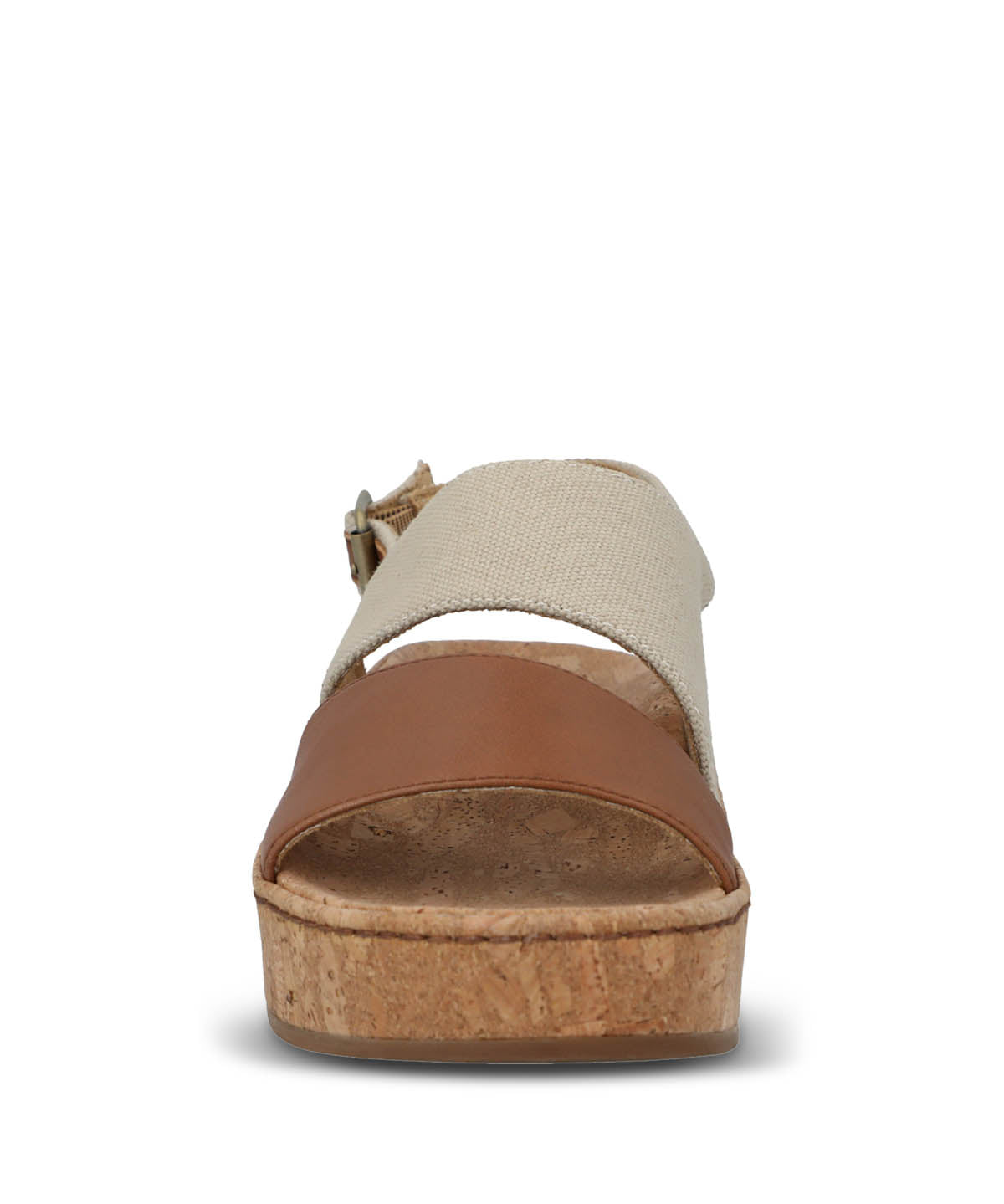 Sandalia Cuero Mujer Lucille Café Hush Puppies