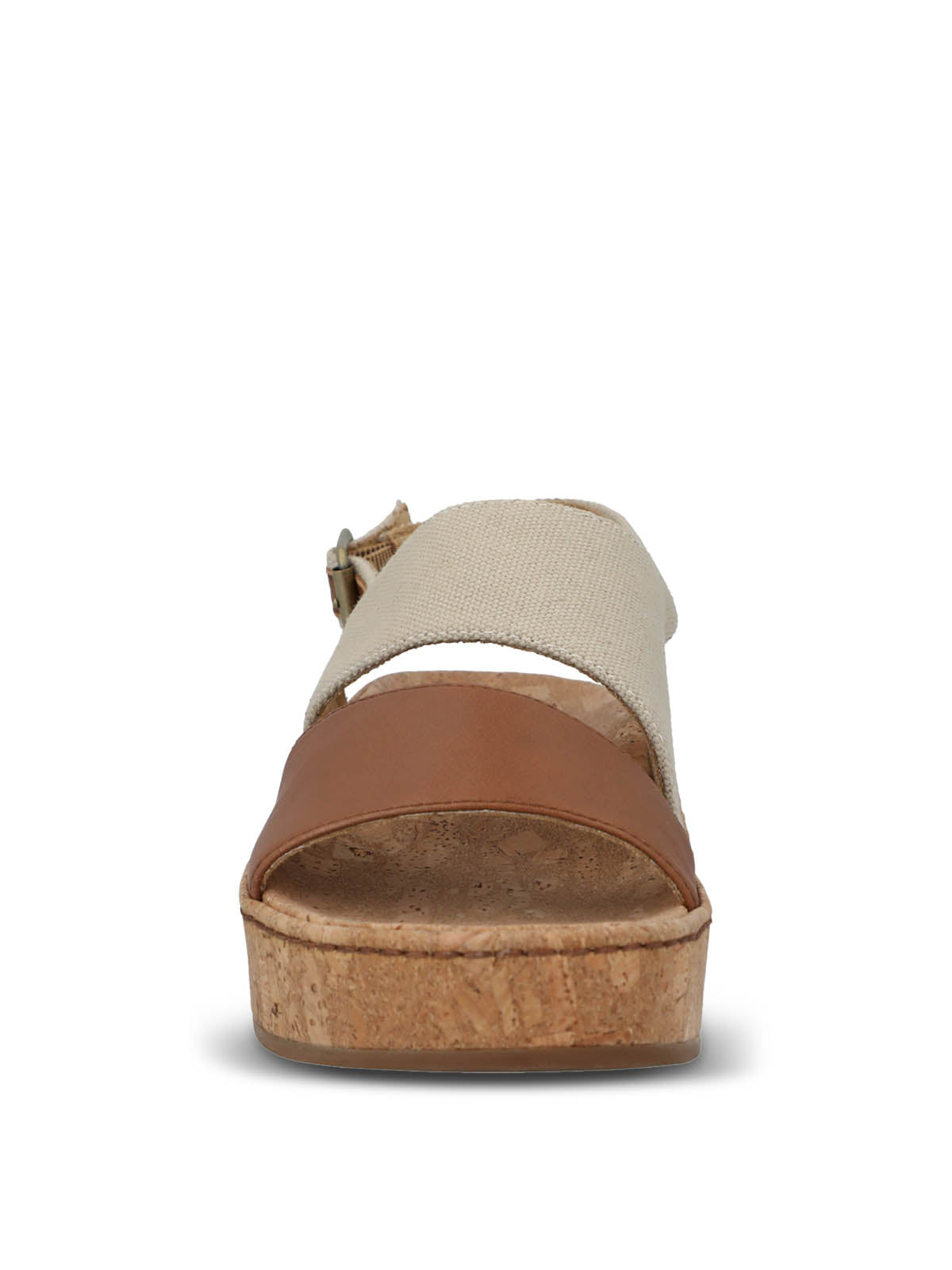 Sandalia Cuero Mujer Lucille Café Hush Puppies