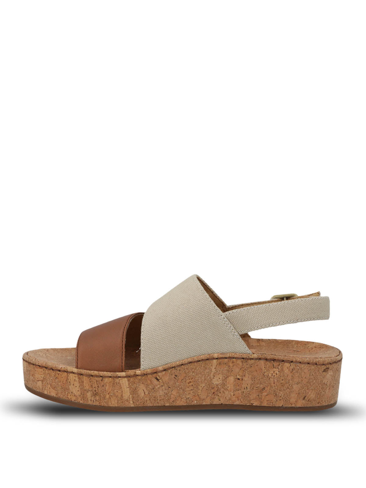 Sandalia Cuero Mujer Lucille Café Hush Puppies