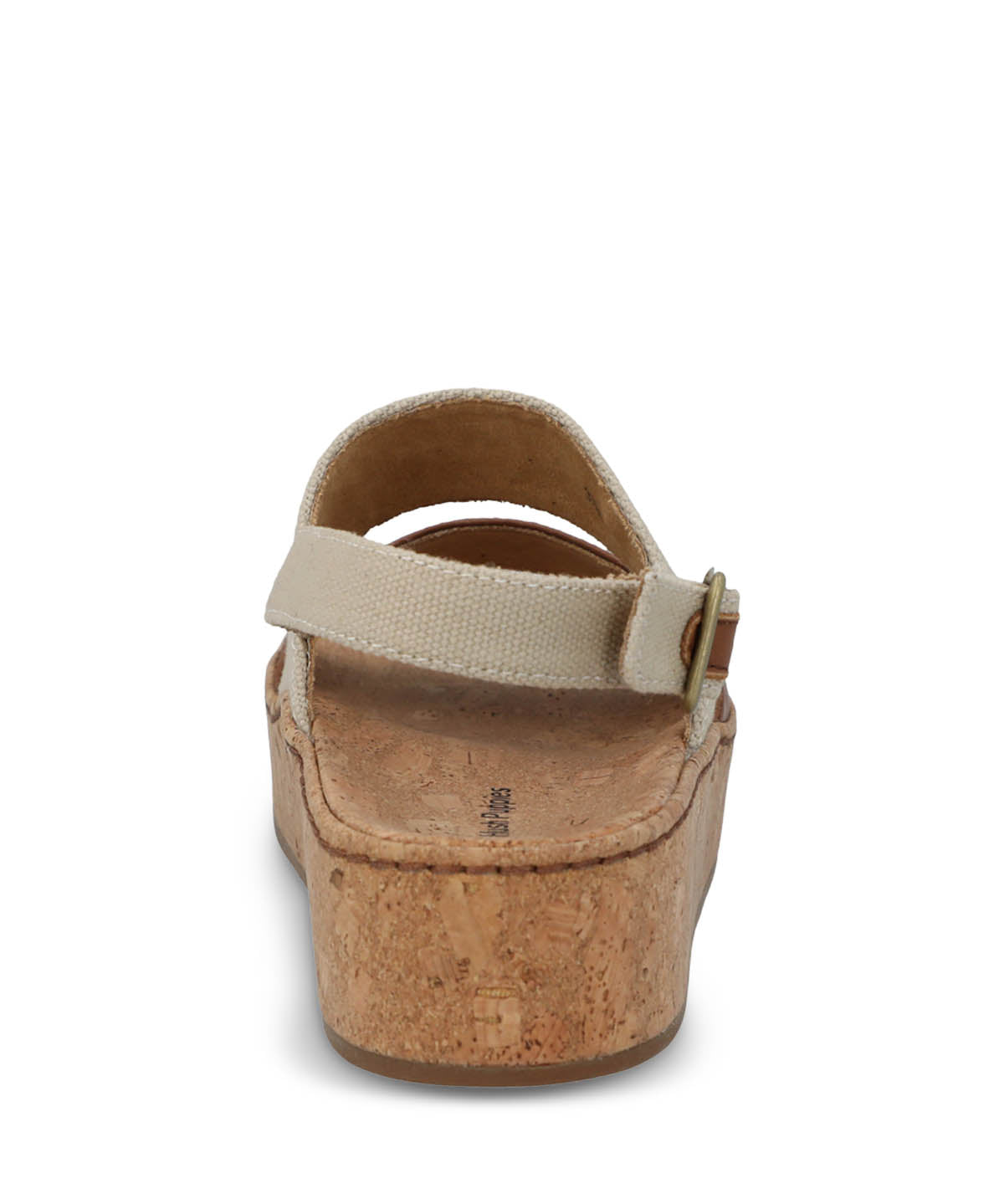 Sandalia Cuero Mujer Lucille Café Hush Puppies