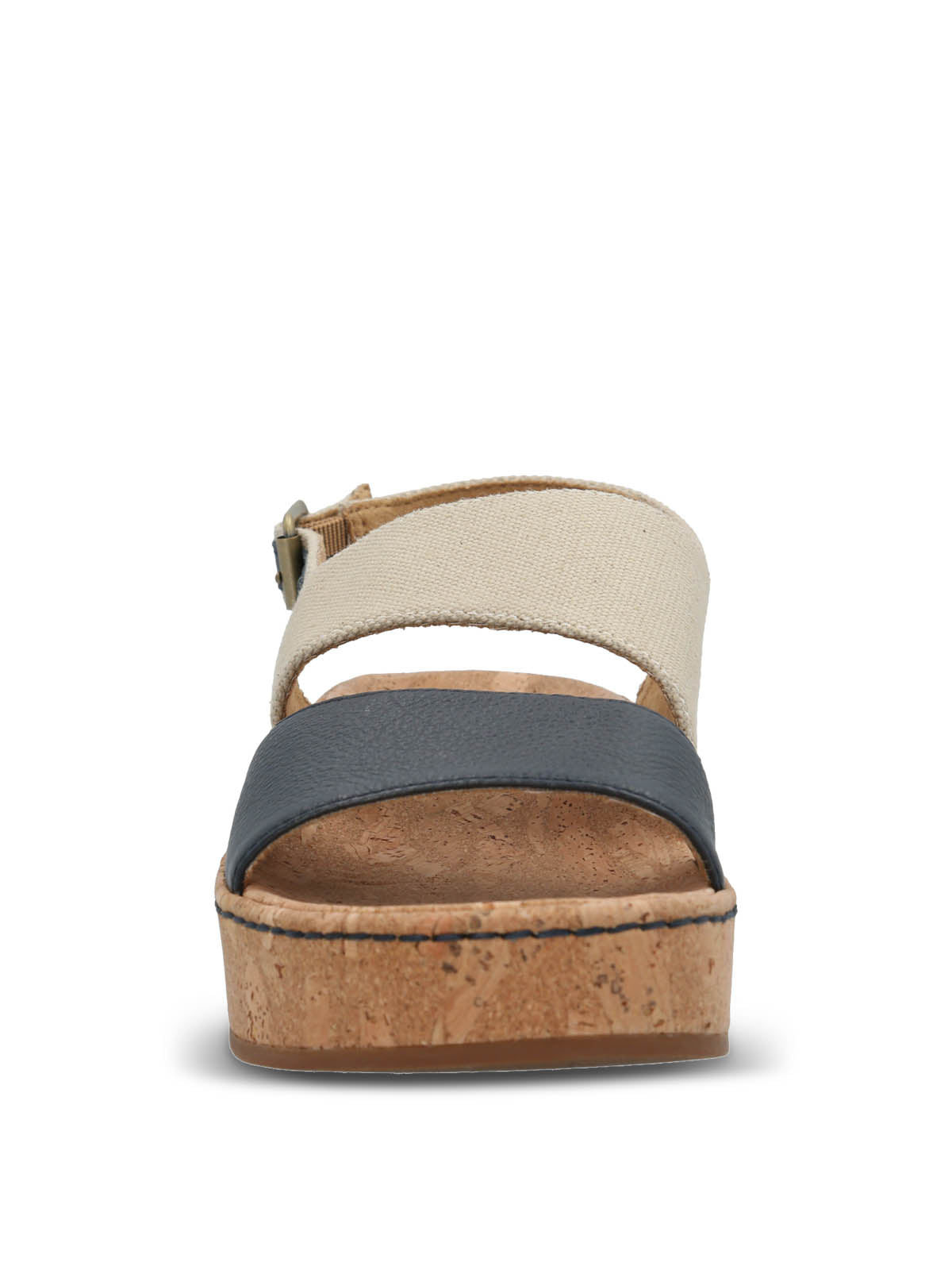 Sandalia Cuero Mujer Lucille Azul Hush Puppies | Hush Puppies