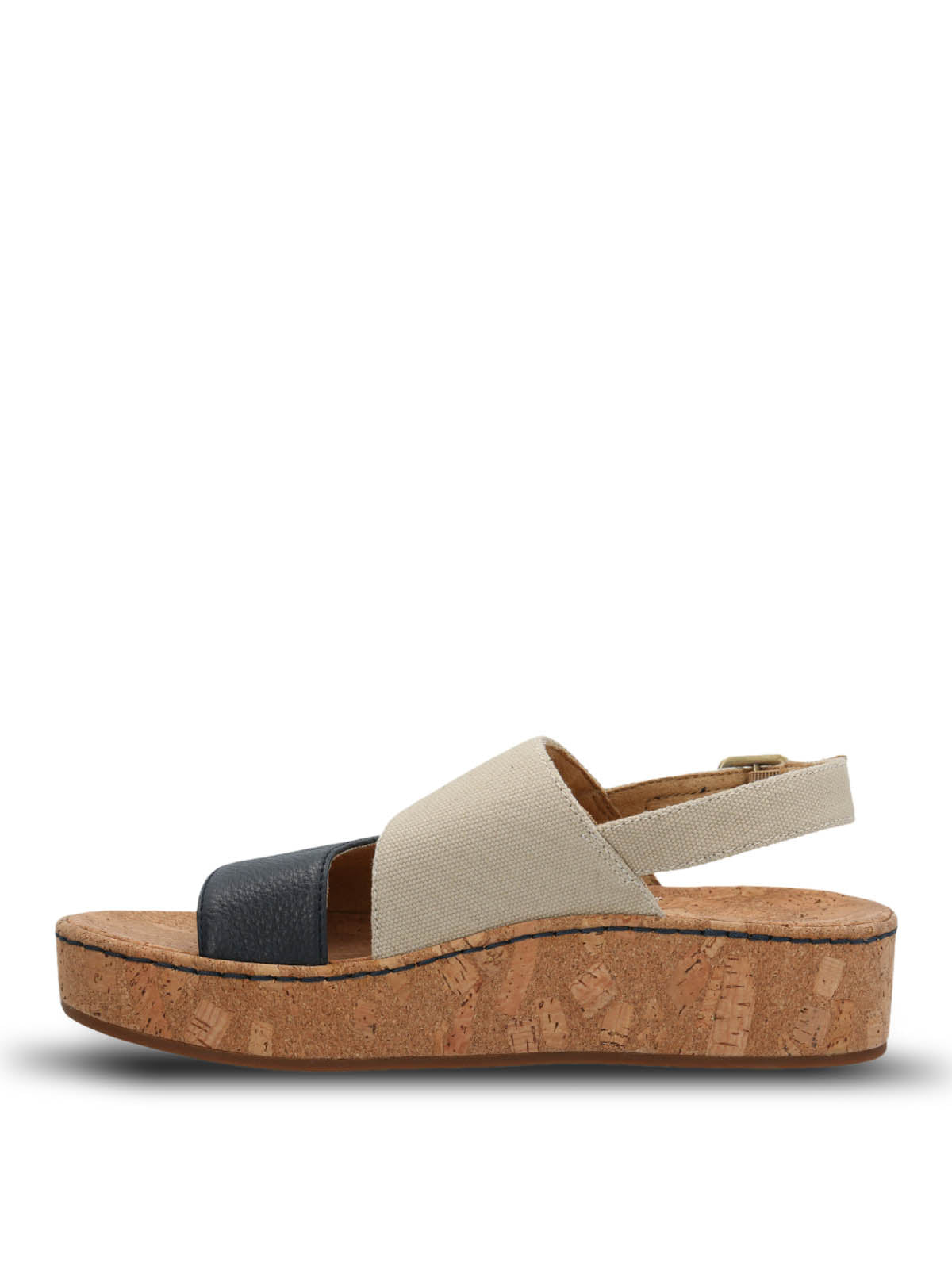 Sandalia Cuero Mujer Lucille Azul Hush Puppies | Hush Puppies