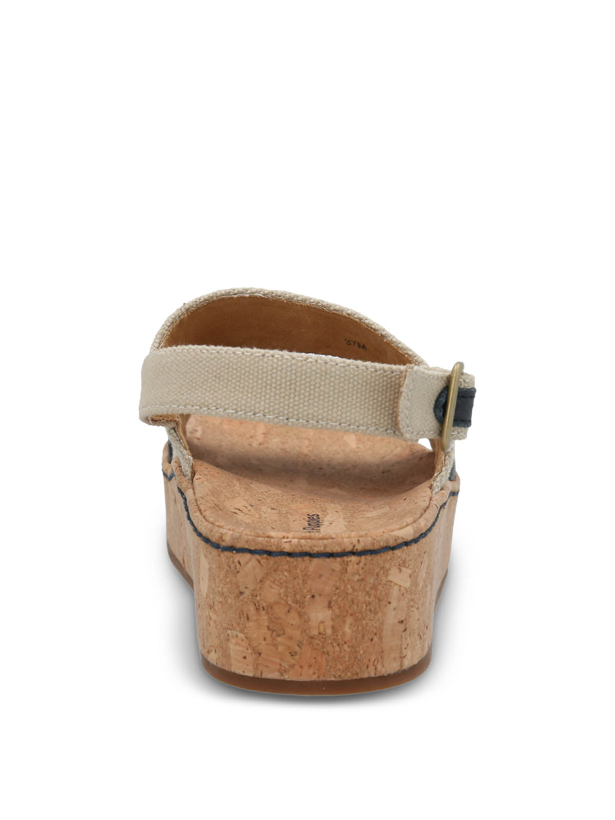 Sandalia Cuero Mujer Lucille Azul Hush Puppies | Hush Puppies