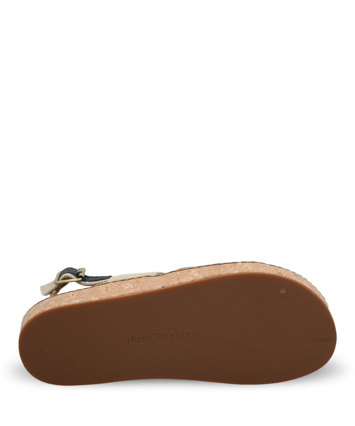 Sandalia Cuero Mujer Lucille Azul Hush Puppies | Hush Puppies