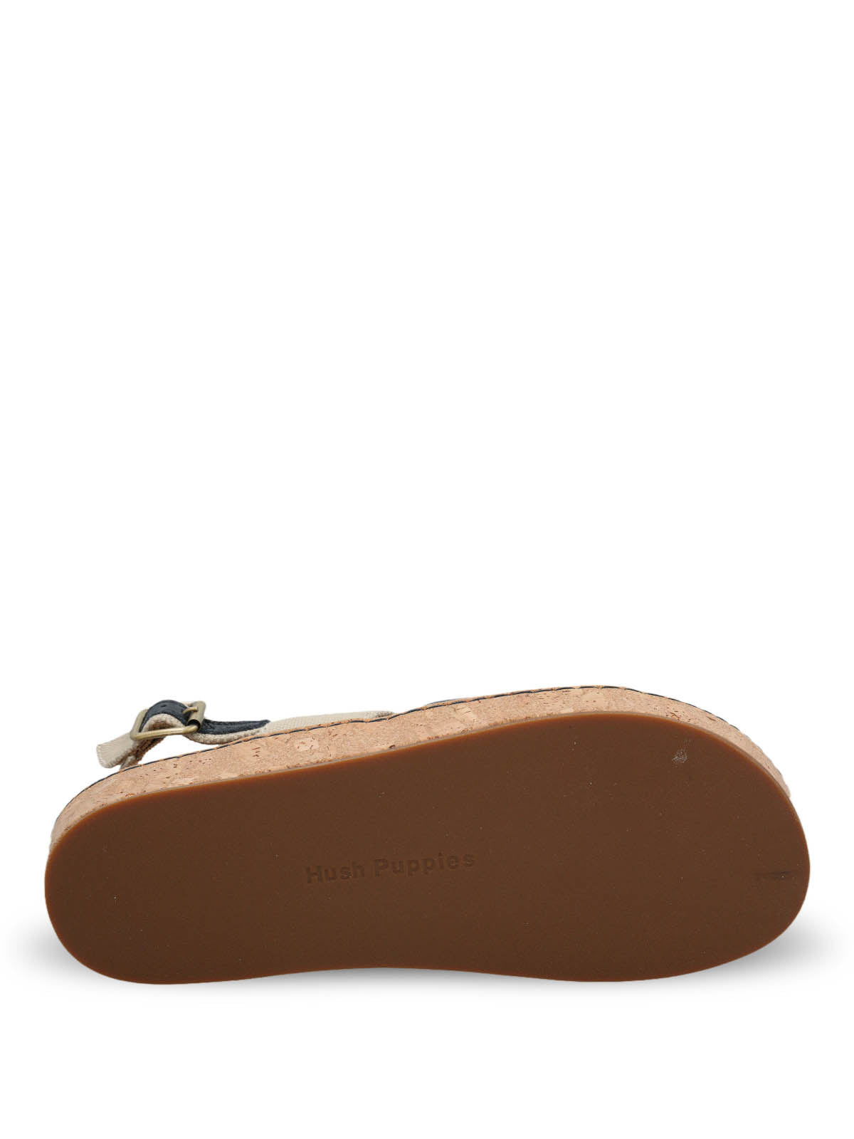 Sandalia Cuero Mujer Lucille Azul Hush Puppies | Hush Puppies