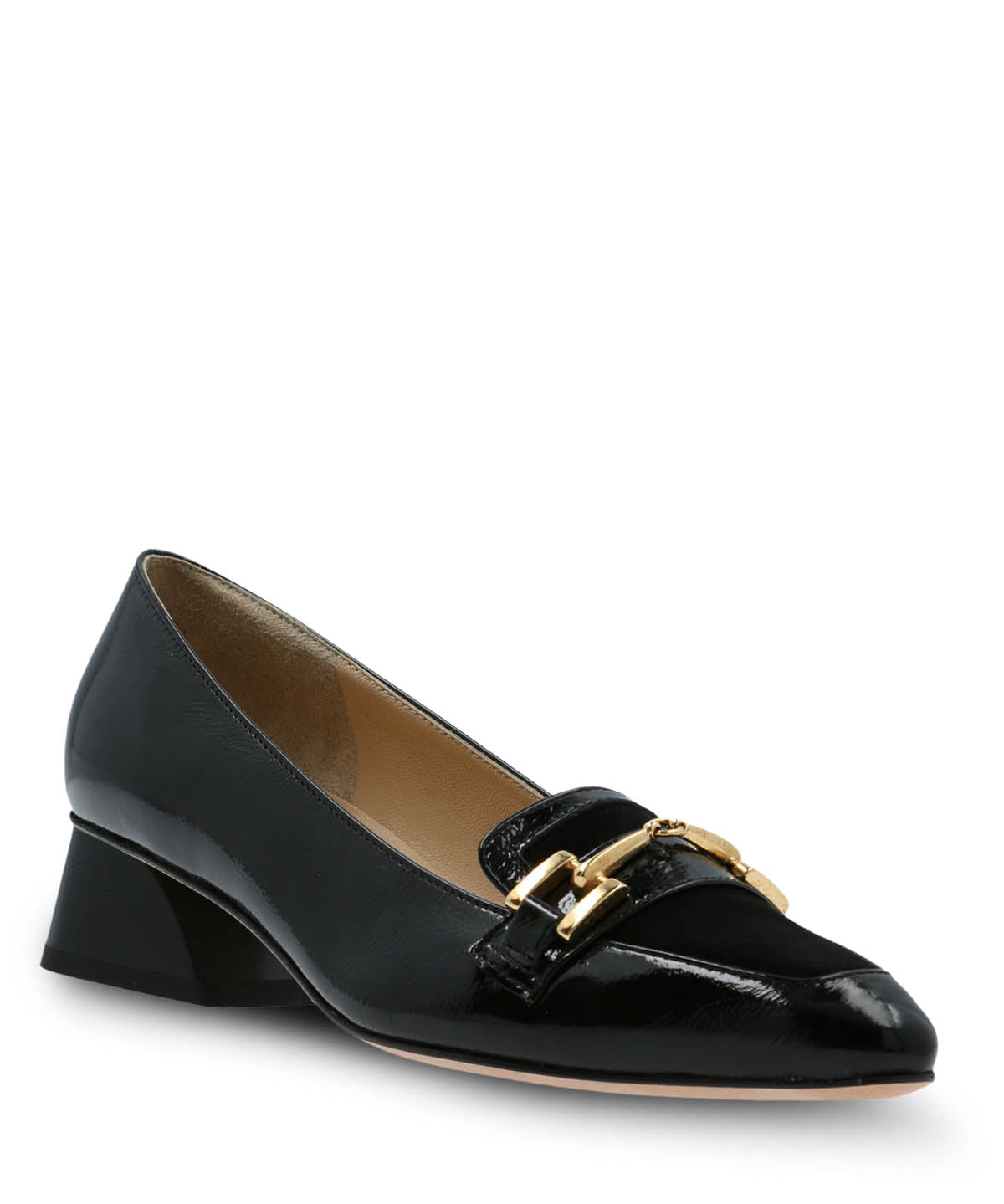 Zapato Brunate Mujer Cuero Bazzano Negro Hush Puppies