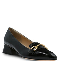 Zapato Brunate Mujer Cuero Bazzano Negro Hush Puppies
