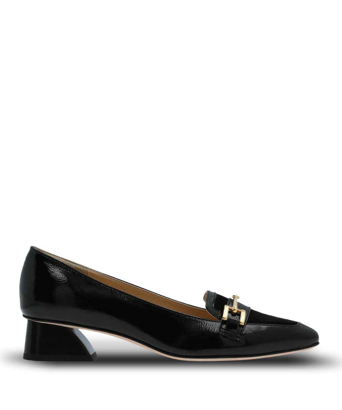 Zapato Brunate Mujer Cuero Bazzano Negro Hush Puppies