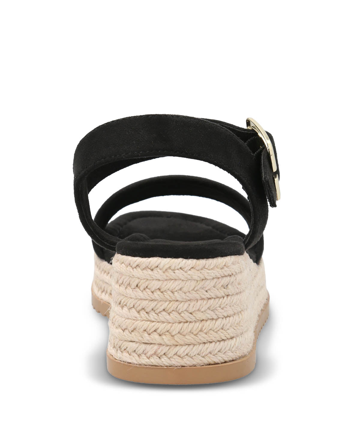 Sandalia Cuero Mujer Lili Negra Hush Puppies