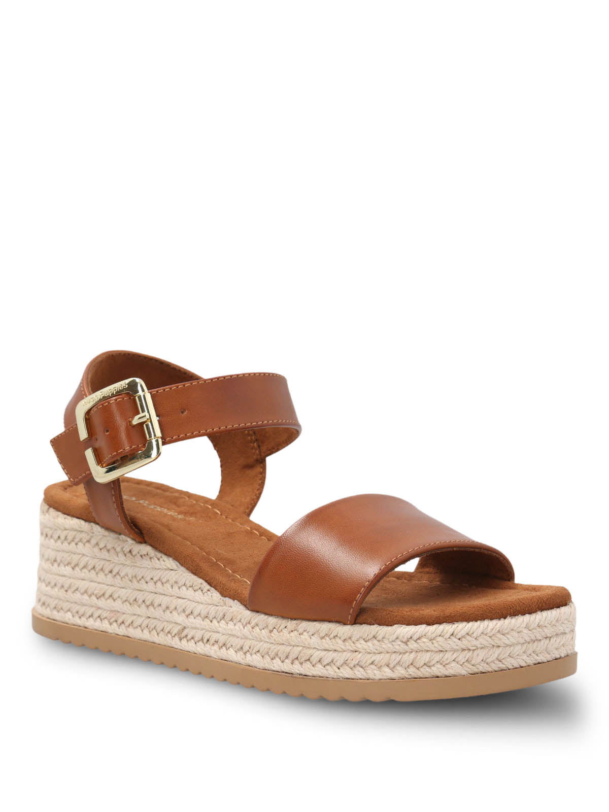 Sandalia Cuero Mujer Lili Cafa Hush Puppies