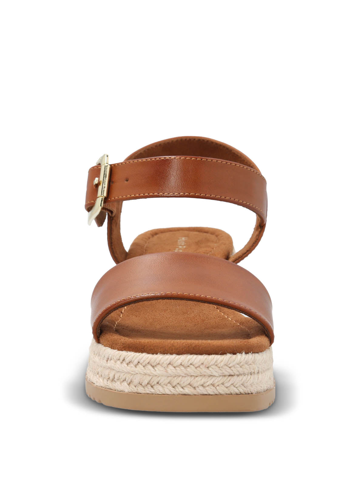 Sandalia Cuero Mujer Lili Cafa Hush Puppies